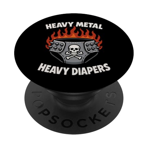 Metal Mom Life Rock 'n' Roll Mother Roses Skull Grunge PopSockets Klebender PopGrip Metal Mom Life Rock 'n' Roll Mother Roses Skull Grunge PopSockets Klebender PopGrip von Heavy Metal Mama Life Edgy Concert Goth Rocker