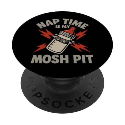 Metal Mom Life Rock 'n' Roll Mother Roses Skull Grunge PopSockets Klebender PopGrip Metal Mom Life Rock 'n' Roll Mother Roses Skull Grunge PopSockets Klebender PopGrip von Heavy Metal Mama Life Edgy Concert Goth Rocker