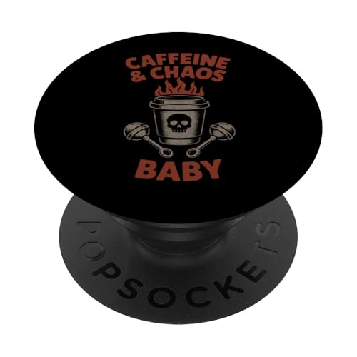 Metal Mom Life Rock 'n' Roll Mother Roses Skull Grunge PopSockets Klebender PopGrip Metal Mom Life Rock 'n' Roll Mother Roses Skull Grunge PopSockets Klebender PopGrip von Heavy Metal Mama Life Edgy Concert Goth Rocker