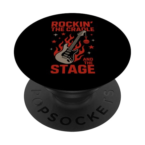 Metal Mom Life Rock 'n' Roll Mother Roses Skull Grunge PopSockets Klebender PopGrip Metal Mom Life Rock 'n' Roll Mother Roses Skull Grunge PopSockets Klebender PopGrip von Heavy Metal Mama Life Edgy Concert Goth Rocker