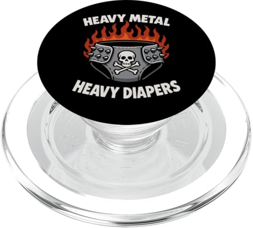 Metal Mom Life Rock 'n' Roll Mother Roses Skull Grunge PopSockets PopGrip für MagSafe Metal Mom Life Rock 'n' Roll Mother Roses Skull Grunge PopSockets PopGrip für MagSafe von Heavy Metal Mama Life Edgy Concert Goth Rocker