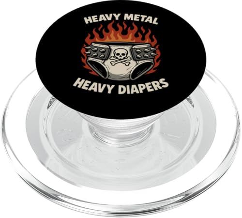 Metal Mom Life Rock 'n' Roll Mother Roses Skull Grunge PopSockets PopGrip für MagSafe Metal Mom Life Rock 'n' Roll Mother Roses Skull Grunge PopSockets PopGrip für MagSafe von Heavy Metal Mama Life Edgy Concert Goth Rocker