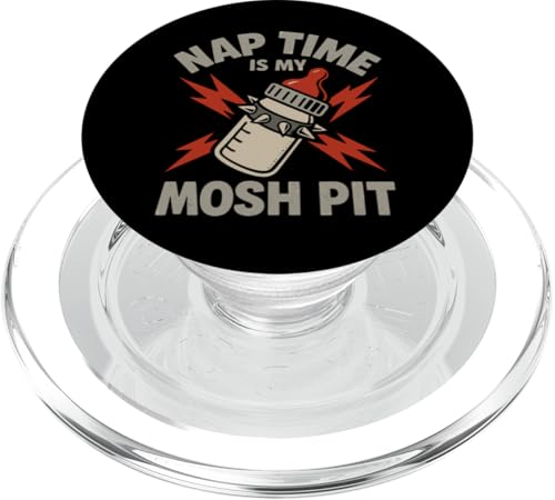 Metal Mom Life Rock 'n' Roll Mother Roses Skull Grunge PopSockets PopGrip für MagSafe Metal Mom Life Rock 'n' Roll Mother Roses Skull Grunge PopSockets PopGrip für MagSafe von Heavy Metal Mama Life Edgy Concert Goth Rocker