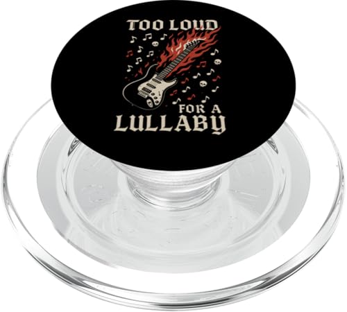 Metal Mom Life Rock 'n' Roll Mother Roses Skull Grunge PopSockets PopGrip für MagSafe Metal Mom Life Rock 'n' Roll Mother Roses Skull Grunge PopSockets PopGrip für MagSafe von Heavy Metal Mama Life Edgy Concert Goth Rocker