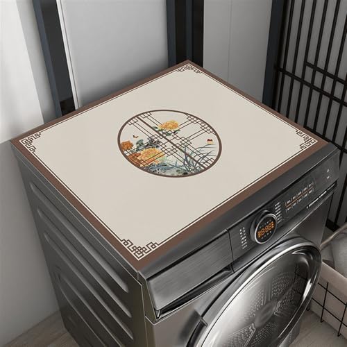 Heavyoff Waschmaschinenauflage Abdeckung für Waschmaschine, 137x70cm Universal Waschmaschinenabdeckung Waschmaschinen Auflage Weiche für Waschmaschine, Trockner, Bäder, Stil 13 Heavyoff Waschmaschinenauflage Abdeckung für Waschmaschine, 137x70cm Universal Waschmaschinenabdeckung Waschmaschinen Auflage Weiche für Waschmaschine, Trockner, Bäder, Stil 13 von Heavyoff