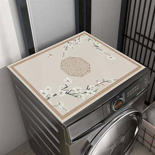 Heavyoff Waschmaschinenauflage Abdeckung für Waschmaschine, 137x70cm Universal Waschmaschinenabdeckung Waschmaschinen Auflage Weiche für Waschmaschine, Trockner, Bäder, Stil 2 Heavyoff Waschmaschinenauflage Abdeckung für Waschmaschine, 137x70cm Universal Waschmaschinenabdeckung Waschmaschinen Auflage Weiche für Waschmaschine, Trockner, Bäder, Stil 2 von Heavyoff