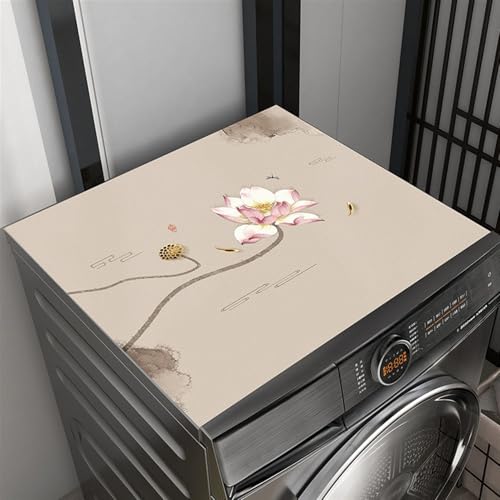 Heavyoff Waschmaschinenauflage Abdeckung für Waschmaschine, 137x70cm Universal Waschmaschinenabdeckung Waschmaschinen Auflage Weiche für Waschmaschine, Trockner, Bäder, Stil 7 Heavyoff Waschmaschinenauflage Abdeckung für Waschmaschine, 137x70cm Universal Waschmaschinenabdeckung Waschmaschinen Auflage Weiche für Waschmaschine, Trockner, Bäder, Stil 7 von Heavyoff