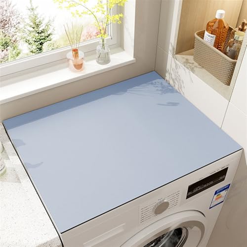 Heavyoff Waschmaschinenauflage Abdeckung für Waschmaschine, 137x70cm Waschmaschinenabdeckung Universal Waschmaschinen Auflage Weiche für Trockner, Blau Heavyoff Waschmaschinenauflage Abdeckung für Waschmaschine, 137x70cm Waschmaschinenabdeckung Universal Waschmaschinen Auflage Weiche für Trockner, Blau von Heavyoff