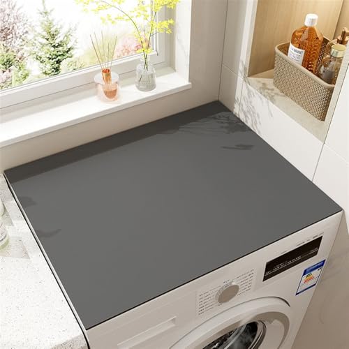 Heavyoff Waschmaschinenauflage Abdeckung für Waschmaschine, 137x70cm Waschmaschinenabdeckung Universal Waschmaschinen Auflage Weiche für Trockner, Grau Heavyoff Waschmaschinenauflage Abdeckung für Waschmaschine, 137x70cm Waschmaschinenabdeckung Universal Waschmaschinen Auflage Weiche für Trockner, Grau von Heavyoff