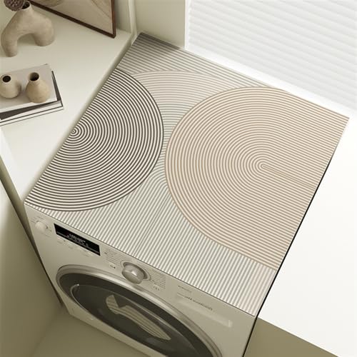 Heavyoff Waschmaschinenauflage Abdeckung für Waschmaschine, 137x70cm Waschmaschinenabdeckung Universal Waschmaschinen Auflage Weiche für Waschmaschine, Trockner, Stil 1 Heavyoff Waschmaschinenauflage Abdeckung für Waschmaschine, 137x70cm Waschmaschinenabdeckung Universal Waschmaschinen Auflage Weiche für Waschmaschine, Trockner, Stil 1 von Heavyoff