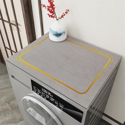 Heavyoff Waschmaschinenauflage Abdeckung für Waschmaschine, 50x40cm Waschmaschinenabdeckung Universal Waschmaschinen Auflage Weiche für Trockner, Bäder, Stil 5 Heavyoff Waschmaschinenauflage Abdeckung für Waschmaschine, 50x40cm Waschmaschinenabdeckung Universal Waschmaschinen Auflage Weiche für Trockner, Bäder, Stil 5 von Heavyoff