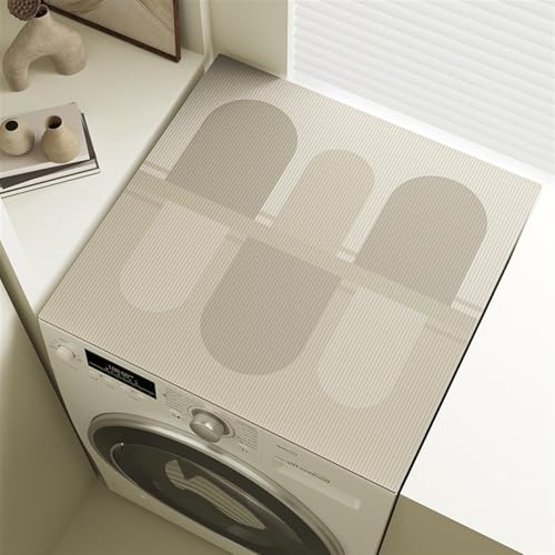 Heavyoff Waschmaschinenauflage Abdeckung für Waschmaschine, 65x60cm Waschmaschinenabdeckung Universal Waschmaschinen Auflage Weiche für Waschmaschine, Trockner, Stil 6 Heavyoff Waschmaschinenauflage Abdeckung für Waschmaschine, 65x60cm Waschmaschinenabdeckung Universal Waschmaschinen Auflage Weiche für Waschmaschine, Trockner, Stil 6 von Heavyoff