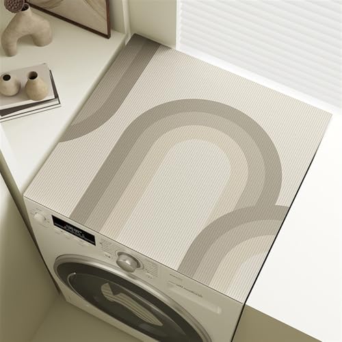 Heavyoff Waschmaschinenauflage Abdeckung für Waschmaschine, 65x60cm Waschmaschinenabdeckung Universal Waschmaschinen Auflage Weiche für Waschmaschine, Trockner, Stil 7 Heavyoff Waschmaschinenauflage Abdeckung für Waschmaschine, 65x60cm Waschmaschinenabdeckung Universal Waschmaschinen Auflage Weiche für Waschmaschine, Trockner, Stil 7 von Heavyoff