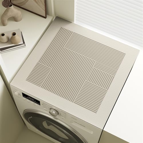 Heavyoff Waschmaschinenauflage Abdeckung für Waschmaschine, 69x69cm Waschmaschinenabdeckung Universal Waschmaschinen Auflage Weiche für Waschmaschine, Trockner, Stil 4 Heavyoff Waschmaschinenauflage Abdeckung für Waschmaschine, 69x69cm Waschmaschinenabdeckung Universal Waschmaschinen Auflage Weiche für Waschmaschine, Trockner, Stil 4 von Heavyoff