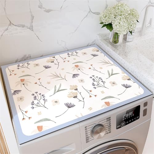 Heavyoff Waschmaschinenauflage Abdeckung für Waschmaschine, 90x65cm Waschmaschinenabdeckung Universal Waschmaschinen Auflage Weiche für Trockner, Bäder, Stil 13 Heavyoff Waschmaschinenauflage Abdeckung für Waschmaschine, 90x65cm Waschmaschinenabdeckung Universal Waschmaschinen Auflage Weiche für Trockner, Bäder, Stil 13 von Heavyoff