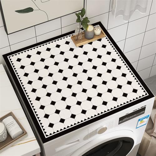 Heavyoff Waschmaschinenauflage Abdeckung für Waschmaschine, Waschmaschinenabdeckung Universal Waschmaschinen Auflage Weiche für Waschmaschine, Trockner, Bäder, Stil 13, 137x70cm Heavyoff Waschmaschinenauflage Abdeckung für Waschmaschine, Waschmaschinenabdeckung Universal Waschmaschinen Auflage Weiche für Waschmaschine, Trockner, Bäder, Stil 13, 137x70cm von Heavyoff