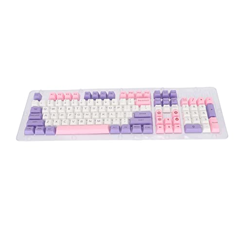 Benutzerdefinierte Tastenkappen, Diy-Tastatur-Tastenkappen 108 Tasten Pbt-Material OEM-Höhe Geister Thema Frischer Stil Ersatz-Tastenkappe, Neuheit Computerzubehör, Geschenk für Spielliebhaber von Heayzoki