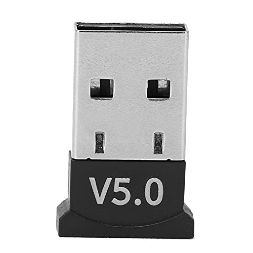 Drahtloser USB Bluetooth Adapter Bluetooth 5.0 Empfänger Sender Adapter Zubehör,Drahtloser Adapter für Lautsprecher,Maus,Tastatur und Drucker von Heayzoki