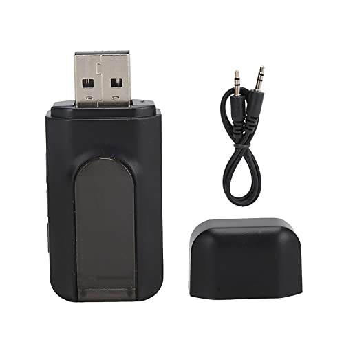 Heayzoki Bluetooth-Sender-Empfänger, 2 in 1 Bluetooth 5.0-Sender-Empfänger USB-Wireless-Audio-Adapter mit LCD-Display für Heimstereo von Heayzoki