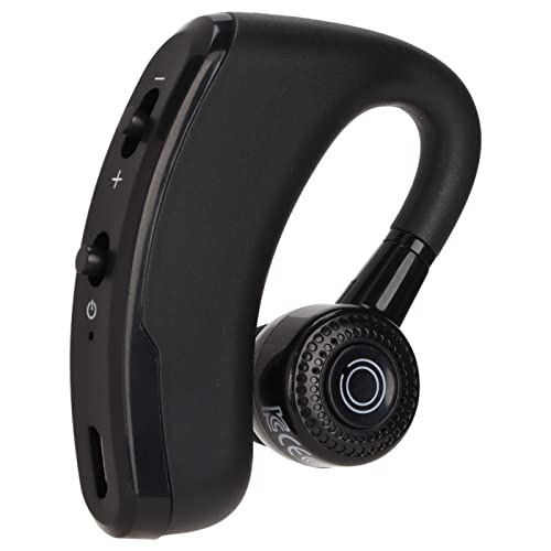 Heayzoki Einohr-Bluetooth-Headset, Stilvolle Sport-Ohrhörer V9 Wireless Noise Cancelling 180 ° Verstellbares Headset-Ohrbügel-Kopfhörer-Telefon-Headset Zum Fahren Sport-Business-Kopfhörer von Heayzoki