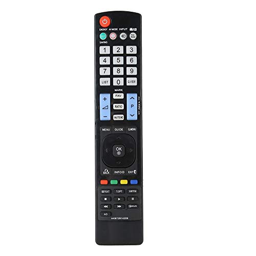 Heayzoki LG TV-Fernbedienung, Universalfernbedienung für LG-Fernseher, Ersatz für LG TV-Controller, für LG 42LE4500 AKB72914209 AKB74115502 AKB69680403 47LE5310 42LE5310 55LE5310 von Heayzoki