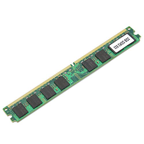 Heayzoki Memory Ram, Speichermodul Desktop voll kompatibel Doppelseitig 16-Korn DDR2 2 GB 533 MHz PC-4200, Speichermodul DDR2 Ram voll kompatibel für Intel/AMD von Heayzoki
