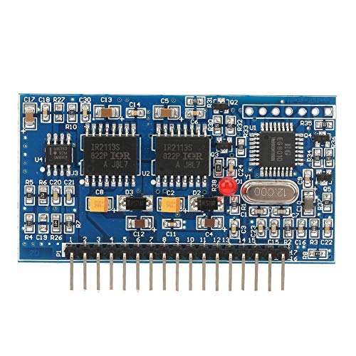 Heayzoki Modul, 5 V EG8010 IR2110 Treiberplatine für Reine Sinus-Wechselrichter 23,4 kHz PWM-Trägerfrequenz, unipolare und bipolare Modulation, mit Totzonensteuerung von Heayzoki