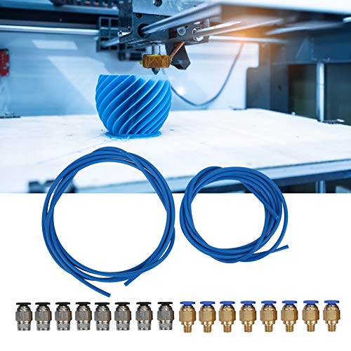 Heayzoki PTFE-Schlauch Pneumatischer Anschluss 3D-Drucker-Zubehör-Kits Fit für Creality Ender 3 von Heayzoki
