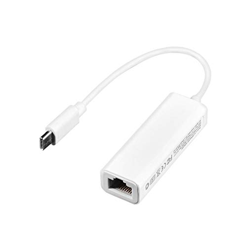 Heayzoki USB 3.1 Typ C zu RJ45 Adapter, Typ C zu RJ45 Konverter, 100 Mbit/S Ethernet LAN Netzwerk Adapter Konverter für MacBook USB-C Laptop. von Heayzoki