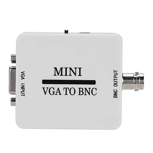 VGA-zu-BNC-Konverter,HD VGA zu BNC 1920 X 1080,USB-Videokonverter,klein und Leicht,mit USB-Kabel,Geeignet für Heim-Audio-Video-HDTV-Monitore Fernseher Computer von Heayzoki