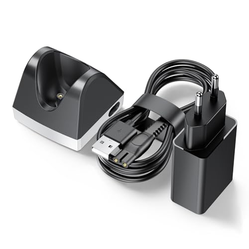 5V Ladestation Basis Kompatibel mit Philips One Blade QP2520, QP2834 Elektrischer Bartschneider Rasierer Barttrimmer Herren Beard Trimmer Netzteil Ersatz-Stromadapter für die Ladestation 5V Ladestation Basis Kompatibel mit Philips One Blade QP2520, QP2834 Elektrischer Bartschneider Rasierer Barttrimmer Herren Beard Trimmer Netzteil Ersatz-Stromadapter für die Ladestation von Heblumin