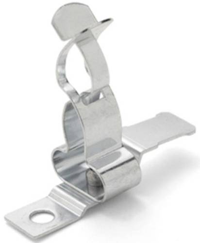 Hebotec SKDZ 4 3-6 Schirmklammer Klemm-Ø (max.) 6mm Federstahl 10St. von Hebotec