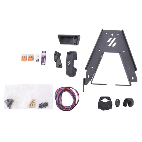 Hebupoe Für V0 V0.1 V0.2 Voron 0.2 3D-Drucker Stahl Kirigami Bettplatte Unterstützung für Voron 0.2 3D-Drucker-Upgrade-Kits(B) Langlebig Einfach zu Bedienen von Hebupoe
