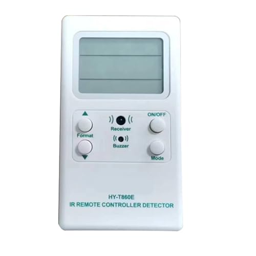 Hebupoe Universal-Projektor TVbox AV TV IR-Fernbedienungs-Decoder-Tester Infrarot-Steuerungstest-Decoder AC-Fernbedienung Inkompatibel von Hebupoe