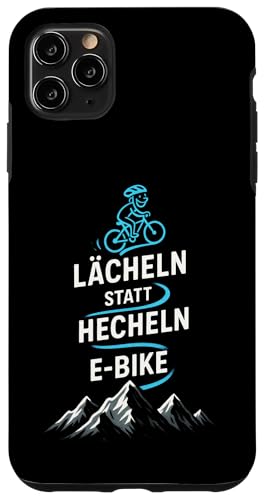 E-bike Lächeln Statt Hechlen - E-bike Lächeln Hülle für iPhone 11 Pro Max E-bike Lächeln Statt Hechlen - E-bike Lächeln Hülle für iPhone 11 Pro Max von Hecheln Fahrrad Spruch