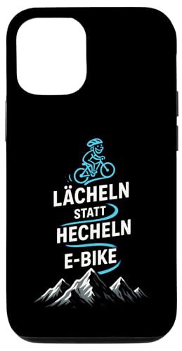 E-bike Lächeln Statt Hechlen - E-bike Lächeln Hülle für iPhone 12/12 Pro E-bike Lächeln Statt Hechlen - E-bike Lächeln Hülle für iPhone 12/12 Pro von Hecheln Fahrrad Spruch