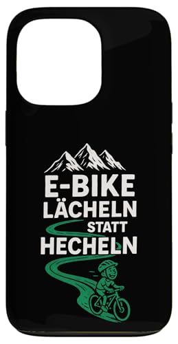 E-bike Lächeln Statt Hechlen - E-bike Lächeln Hülle für iPhone 13 Pro E-bike Lächeln Statt Hechlen - E-bike Lächeln Hülle für iPhone 13 Pro von Hecheln Fahrrad Spruch