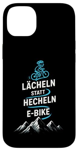 E-bike Lächeln Statt Hechlen - E-bike Lächeln Hülle für iPhone 14 Plus E-bike Lächeln Statt Hechlen - E-bike Lächeln Hülle für iPhone 14 Plus von Hecheln Fahrrad Spruch