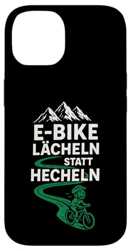 E-bike Lächeln Statt Hechlen - E-bike Lächeln Hülle für iPhone 14 E-bike Lächeln Statt Hechlen - E-bike Lächeln Hülle für iPhone 14 von Hecheln Fahrrad Spruch