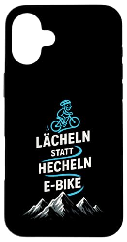 E-bike Lächeln Statt Hechlen - E-bike Lächeln Hülle für iPhone 16 Plus E-bike Lächeln Statt Hechlen - E-bike Lächeln Hülle für iPhone 16 Plus von Hecheln Fahrrad Spruch