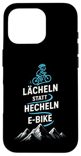 E-bike Lächeln Statt Hechlen - E-bike Lächeln Hülle für iPhone 16 Pro E-bike Lächeln Statt Hechlen - E-bike Lächeln Hülle für iPhone 16 Pro von Hecheln Fahrrad Spruch
