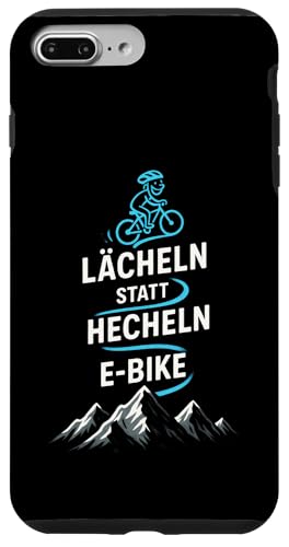 E-bike Lächeln Statt Hechlen - E-bike Lächeln Hülle für iPhone 7 Plus/8 Plus E-bike Lächeln Statt Hechlen - E-bike Lächeln Hülle für iPhone 7 Plus/8 Plus von Hecheln Fahrrad Spruch