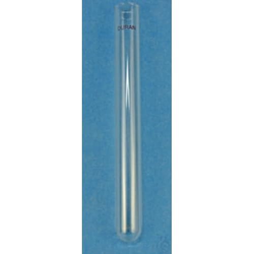 Hecht DURAN Borosilikatglas 3.3, Reagenzgläser, Glatter Rand, Transparent, 1mm Wandstärke, 75mm Länge, 12mm Durchmesser, 100 Stück Hecht DURAN Borosilikatglas 3.3, Reagenzgläser, Glatter Rand, Transparent, 1mm Wandstärke, 75mm Länge, 12mm Durchmesser, 100 Stück von Hecht