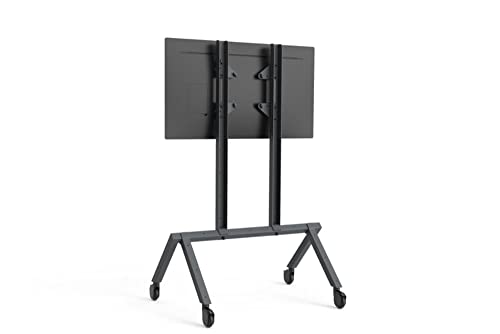 Heckler Design VESA Adapter for AV Cart & TV Stand/MOQ 4 PCS/, H497-BG (& TV Stand/MOQ 4 PCS/Add VESA 200, 300, 500, and 600 Support to AV Cart) von Heckler Design