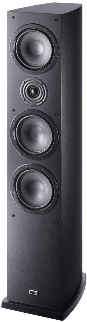Victa Elite 702 /Stück Stand-Lautsprecher schwarz von Heco