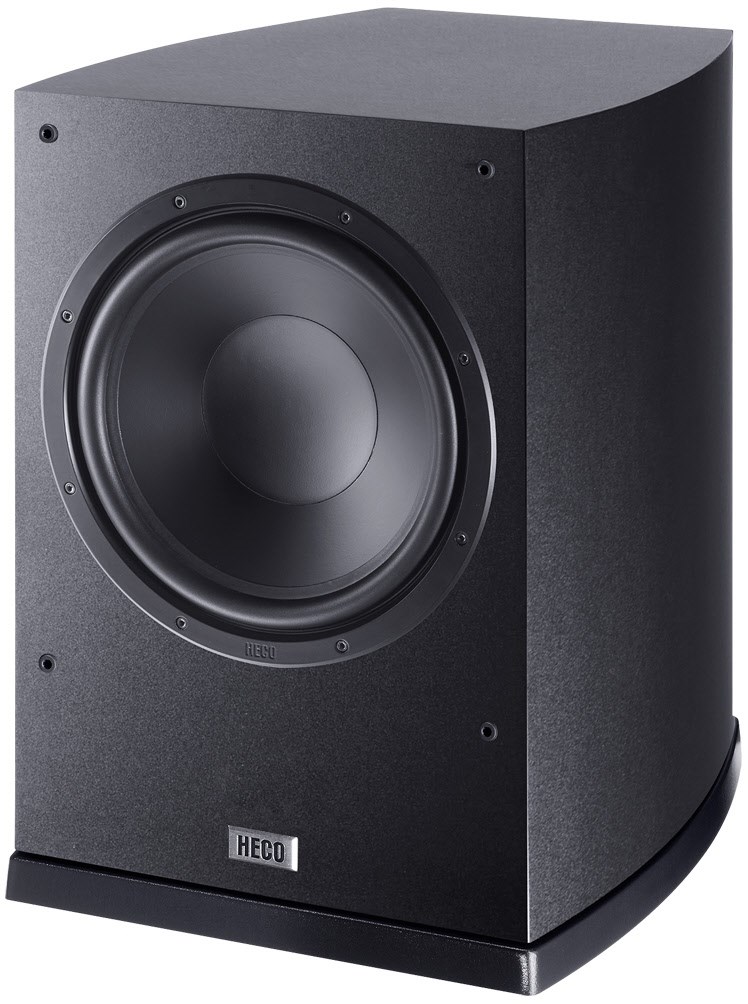 Victa Elite Sub 252 A Aktiv-Subwoofer schwarz Victa Elite Sub 252 A Aktiv-Subwoofer schwarz von Heco