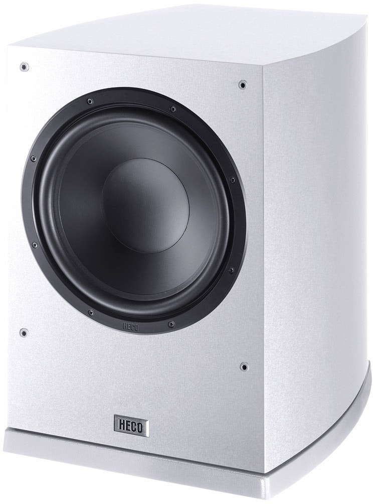 Victa Elite Sub 252 A Aktiv-Subwoofer weiss Victa Elite Sub 252 A Aktiv-Subwoofer weiss von Heco