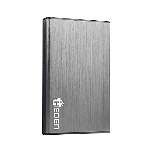 Heden Externes Gehäuse 2,5 Zoll SATA USB 3.0 Silber von Heden