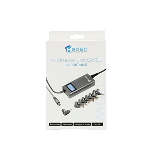 Heden Universal-Ladegerät, automatisch, multifunktional, 120 W, 8 Anschlüsse, inkl. 1 USB-Port Heden Universal-Ladegerät, automatisch, multifunktional, 120 W, 8 Anschlüsse, inkl. 1 USB-Port von Heden