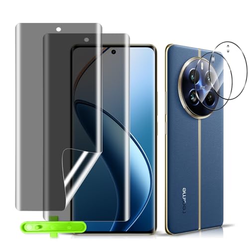 HeeYeal 2+2 Stück Privacy Schutzfolie + Kameraschutz für Realme 12 Pro 5G/Pro+ 5G/Pro Plus, TPU Privatsphäre Displayschutzfolie,mit Installationswerkzeug Sichtschutzfolie für Realme 12 Pro 5G/Pro+ HeeYeal 2+2 Stück Privacy Schutzfolie + Kameraschutz für Realme 12 Pro 5G/Pro+ 5G/Pro Plus, TPU Privatsphäre Displayschutzfolie,mit Installationswerkzeug Sichtschutzfolie für Realme 12 Pro 5G/Pro+ von HeeYeal